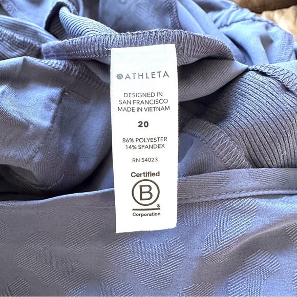 NWT Brooklyn Textured Jumpsuit Slate Blue Leopard Cheetah Print Stretch - Picture 14 of 15